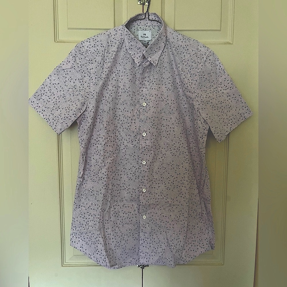 Paul Smith Purple Casual Button Down Shirt